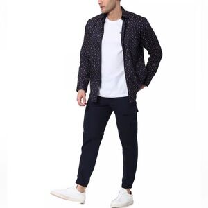 SELECTED HOMME Noah Organic Cotton Ripstop Cargo Joggers size XXL